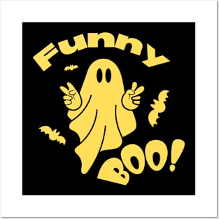 Funny Halloween Boo Posters and Art